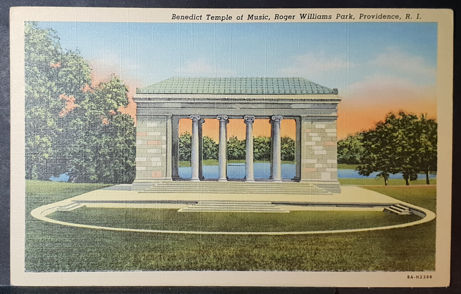 (image for) postcard USA - RI - Rhode Island #0005